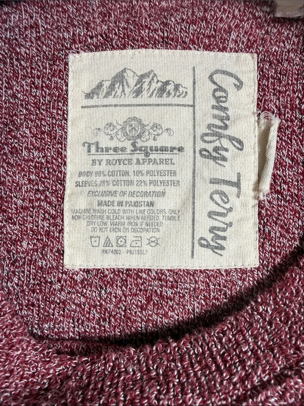 Florida State Garnet Crewneck Sweatshirt by Three Square by Royce Apparel - Picture 2 of 6